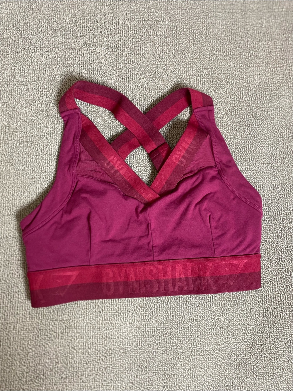 Gymshark High Support Criss Cross Back Performance Wear Sports Bra- Athletic Gym